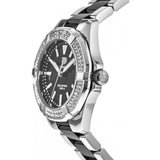  Shop Authentic Tag Heuer Aquaracer Quartz Diamonds Black Dial Two Tone Steel Strap Watch for Men - WAY131E.BA0913 - Luxxuri