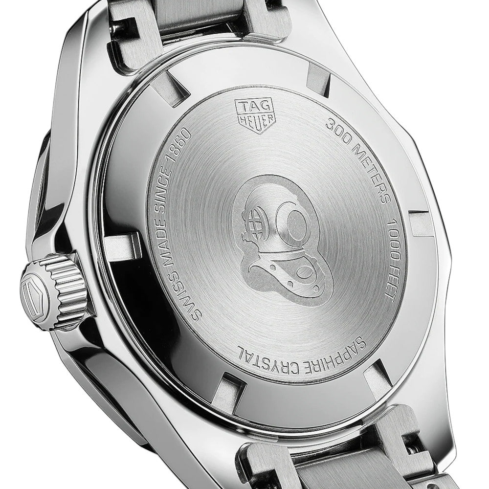 Shop Authentic Tag Heuer Aquaracer Diamonds Emerald Green Dial Watch for Women - WBD1316.BA0740 - Luxxuri