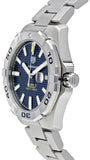  Shop Authentic Tag Heuer Aquaracer Calibre 5 Automatic Blue Dial Silver Steel Strap Watch for Men - WAY2012.BA0927 - Luxxuri