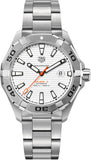  Shop Authentic Tag Heuer Aquaracer White Dial Watch for Men - WAY2013.BA0927 - Luxxuri