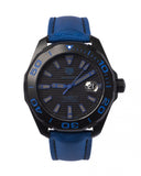  Shop Authentic Tag Heuer Aquaracer Calibre 5 Automatic Titanium Blue Dial Blue Nylon Strap Watch for Gents - WAY208B.FC6382 - Luxxuri