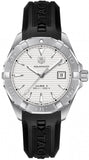  Shop Authentic Tag Heuer Aquaracer Caliber 5 White Dial Black Rubber Strap Watch for Men - WAY2111.FT8021 - Luxxuri