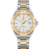  Shop Authentic Tag Heuer Aquaracer Automatic White Dial Two Tone Steel Strap Watch for Men - WAY2151.BD0912 - Luxxuri