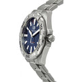  Shop Authentic Tag Heuer Aquaracer Blue Dial Silver Steel Strap Watch for Men - WBD1112.BA0928 - Luxxuri