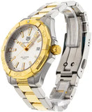  Shop Authentic Tag Heuer Aquaracer Silver Dial Two Tone Steel Strap Watch for Women - WBD1120.BB0930 - Luxxuri