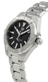  Shop Authentic Tag Heuer Aquaracer Black Dial Silver Steel Strap Watch for Women - WBD1310.BA0740 - Luxxuri