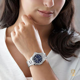  Shop Authentic Tag Heuer Aquaracer Blue Dial Silver Steel Strap Watch for Women - WBD131D.BA0748 - Luxxuri