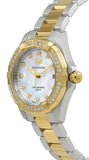  Shop Authentic Tag Heuer Aquaracer Diamonds Mother of Pearl Dial Two Tone Steel Strap Watch for Women - WBD1323.BB0320 - Luxxuri