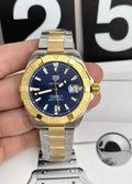  Shop Authentic Tag Heuer Aquaracer Calibre 5 Blue Dial Two Tone Steel Strap Watch for Women - WBD2120.BB0930 - Luxxuri