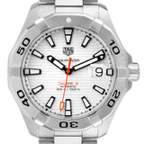  Shop Authentic Tag Heuer Aquaracer White Dial Watch for Men - WAY2013.BA0927 - Luxxuri