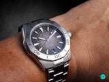  Shop Authentic Tag Heuer Aquaracer Professional 200 Automatic Black Dial Silver Steel Strap Watch for Men - WBP2110.BA0627 - Luxxuri