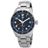  Shop Authentic Tag Heuer Autavia Cosc GMT Automatic Blue Dial Silver Steel Strap Watch for Men - WBE511A.BA0650 - Luxxuri