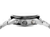  Shop Authentic Tag Heuer Carrera Automatic Chronograph Black Dial Silver Steel Strap Watch for Men - CBM2110.BA0651 - Luxxuri