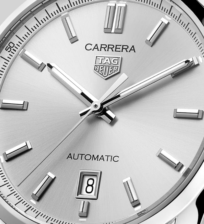  Shop Authentic Tag Heuer Carrera Date Silver Dial Silver Steel Strap Watch for Women - WBN2111.BA0639 - Luxxuri