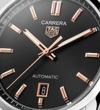  Shop Authentic Tag Heuer Carrera Black Dial Silver Steel Strap Watch for Men - WBN2113.BA0639 - Luxxuri