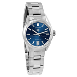  Shop Authentic Tag Heuer Carrera Blue Dial Silver Steel Strap Watch for Women - WBN2411.BA0621 - Luxxuri
