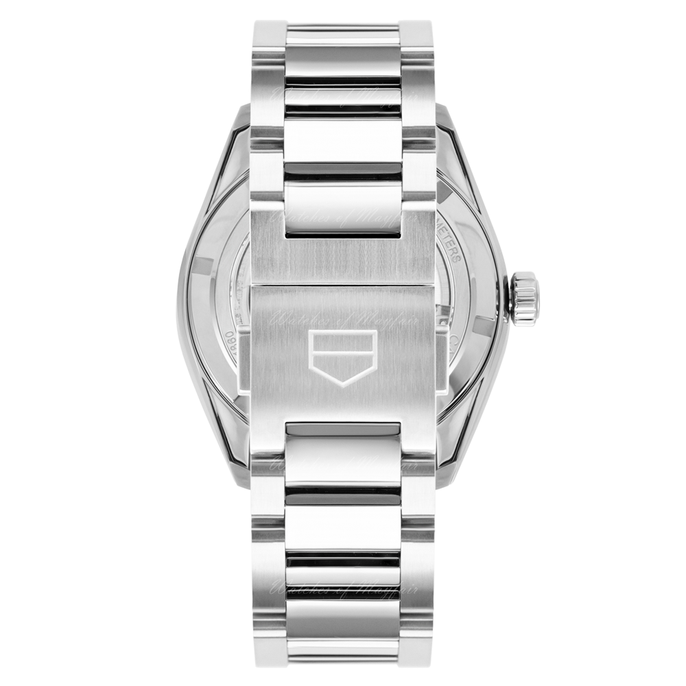  Shop Authentic Tag Heuer Carrera Date Blue Dial Silver Steel Strap Watch for Men - WBN2112.BA0639 - Luxxuri