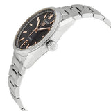  Shop Authentic Tag Heuer Carrera Black Dial Silver Steel Strap Watch for Men - WBN2113.BA0639 - Luxxuri