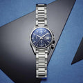  Shop Authentic Tag Heuer Carrera Chronograph 41mm Blue Dial Silver Steel Strap Watch for Men - CBK2112.BA0715 - Luxxuri