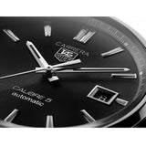  Shop Authentic Tag Heuer Carrera Automatic Black Dial Silver Steel Strap Watch for Men - WAR211A.BA0782 - Luxxuri