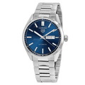  Shop Authentic Tag Heuer Carrera Day Date Blue Dial Silver Steel Strap Watch for Women - WBN2012.BA0640 - Luxxuri