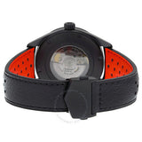  Shop Authentic Tag Heuer Carrera Calibre 5 Drive Timer Black Dial Black Leather Strap Watch for Men - WAR2A80.FC6337 - Luxxuri
