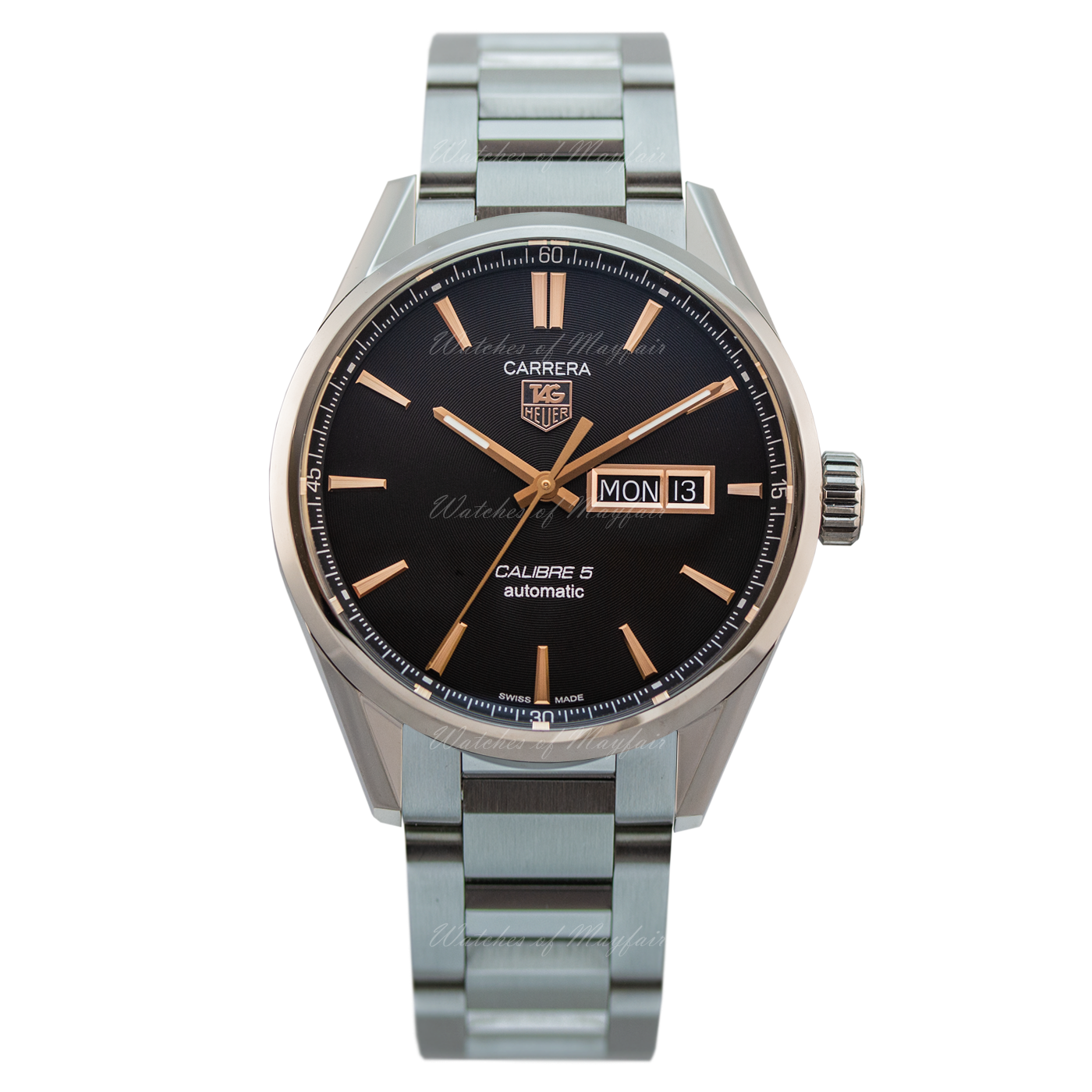 Tag Heuer Carrera Black Dial Watch for Men - WAR201C.BA0723
