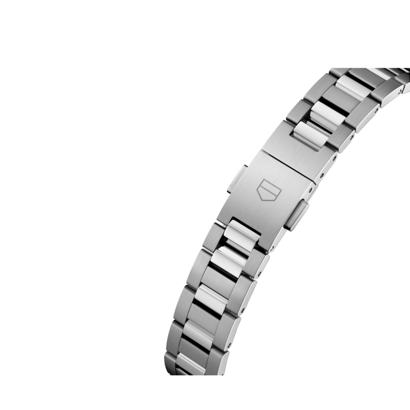  Shop Authentic Tag Heuer Carrera Date Diamonds Mother of Pearl Dial Silver Steel Strap Watch for Women - WBN2414.BA0621 - Luxxuri