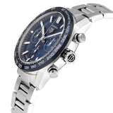  Shop Authentic Tag Heuer Carrera Chronograph Blue Dial Silver Steel Strap Watch for Men - CBN2A1A.BA0643 - Luxxuri