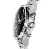  Shop Authentic Tag Heuer Carrera Chronograph Black Dial Silver Steel Strap Watch for Men - CBN2010.BA0642 - Luxxuri