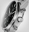  Shop Authentic Tag Heuer Carrera Chronograph Black Dial Silver Steel Strap Watch for Men - CBN2010.BA0642 - Luxxuri