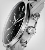  Shop Authentic Tag Heuer Carrera Chronograph Black Dial Silver Steel Strap Watch for Men - CBN2010.BA0642 - Luxxuri