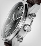  Shop Authentic Tag Heuer Carrera Chronograph Grey Dial Brown Leather Strap Watch for Men - CBN2012.FC6483 - Luxxuri
