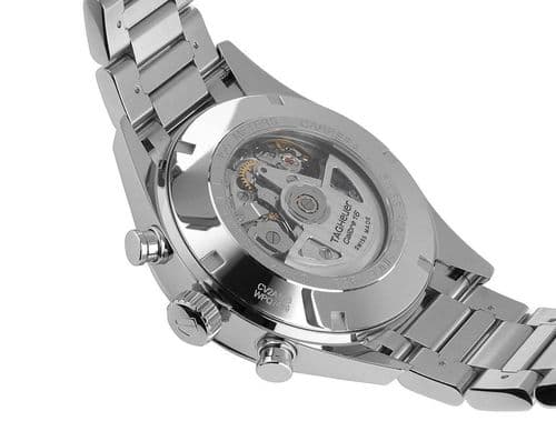  Shop Authentic Tag Heuer Carrera Chronograph 41mm Blue Dial Silver Steel Strap Watch for Men - CBK2112.BA0715 - Luxxuri