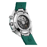  Shop Authentic Tag Heuer Carrera Chronograph 44mm Green Dial Green Steel Strap Watch for Men - CBN2A1N.FT6238 - Luxxuri