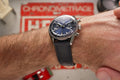  Shop Authentic Tag Heuer Carrera Chronograph Blue Dial Blue Leather Strap Watch for Men - CBS2212.FC6535 - Luxxuri