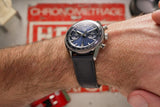  Shop Authentic Tag Heuer Carrera Chronograph Blue Dial Blue Leather Strap Watch for Men - CBS2212.FC6535 - Luxxuri