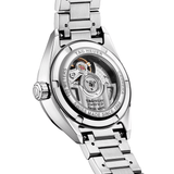  Shop Authentic Tag Heuer Carrera Date Diamonds Mother of Pearl Dial Silver Steel Strap Watch for Women - WBN2414.BA0621 - Luxxuri