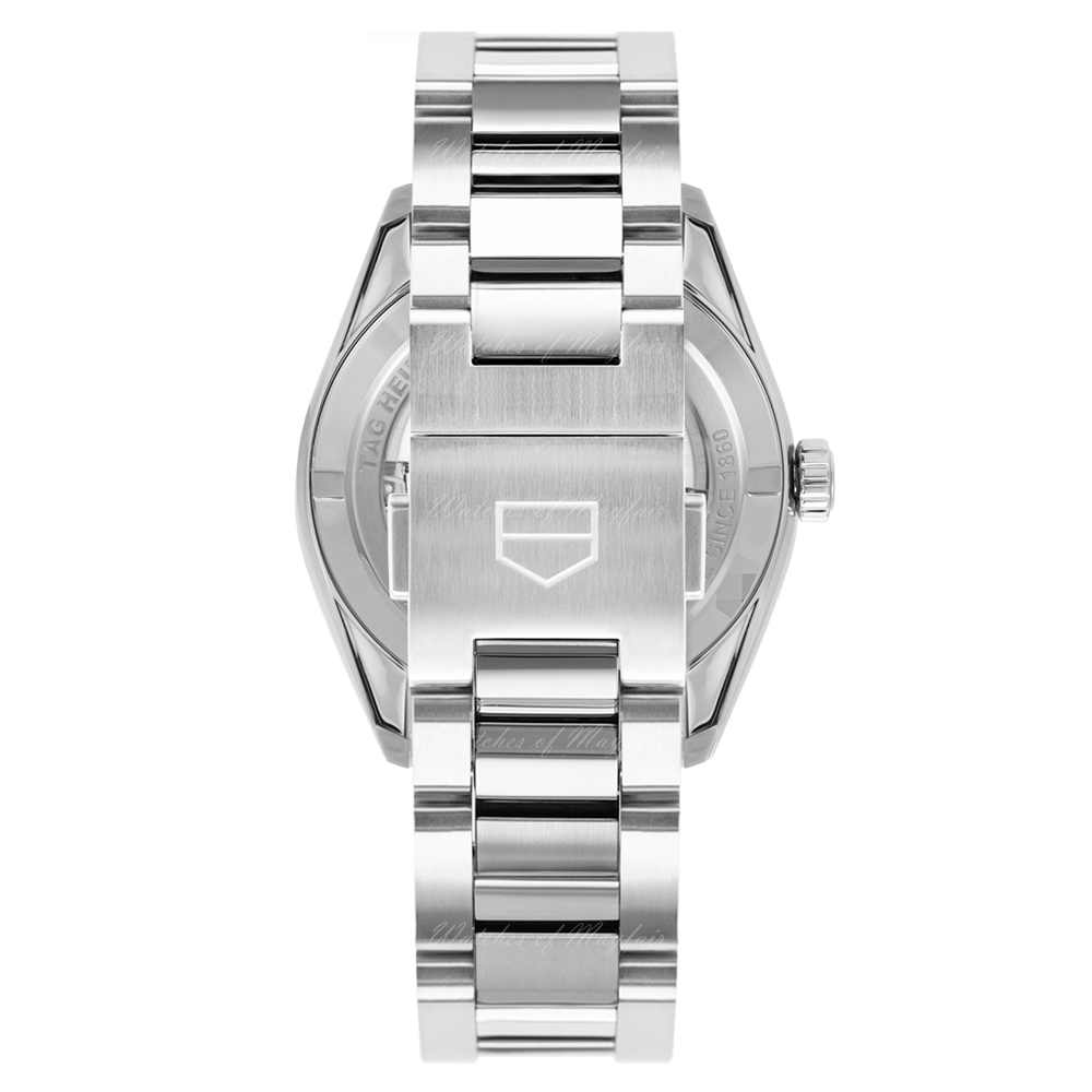  Shop Authentic Tag Heuer Carrera Date Automatic 18K Green Dial Silver Steel Strap Watch for Women - WBN2312.BA0001 - Luxxuri