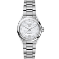  Shop Authentic Tag Heuer Carrera Diamonds Mother of Pearl Dial Silver Steel Strap Watch for Women - WBN2412.BA0621 - Luxxuri