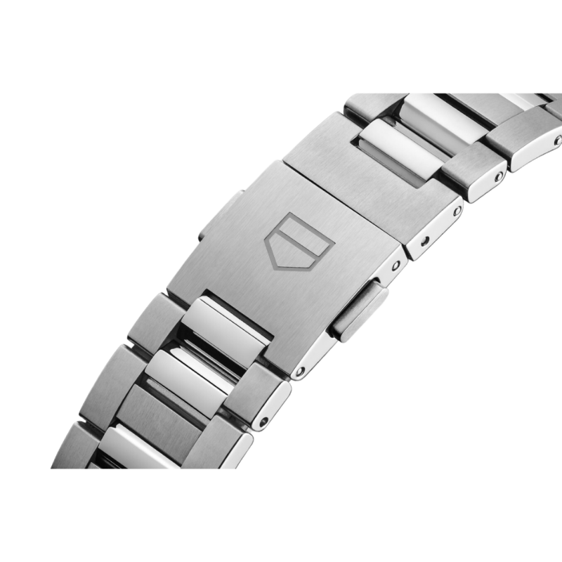 Tag Heuer Carrera Date Automatic 18K Green Dial Silver Steel Strap Watch for Women - WBN2312.BA0001