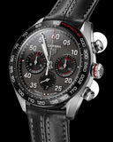  Shop Authentic Tag Heuer Carrera Porsche Chronograph Special Edition Black Dial Black Leather Strap Watch for Men - CBN2A1F.FC6492 - Luxxuri