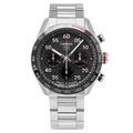 Tag Heuer Carrera Porsche Chronograph Grey Dial Silver Steel Strap Watch for Men - CBN2A1F.BA0643