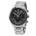 Tag Heuer Carrera Porsche Chronograph Grey Dial Silver Steel Strap Watch for Men - CBN2A1F.BA0643