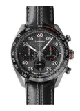  Shop Authentic Tag Heuer Carrera Porsche Chronograph Special Edition Black Dial Black Leather Strap Watch for Men - CBN2A1F.FC6492 - Luxxuri