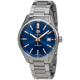  Shop Authentic Tag Heuer Carrera Quartz Blue Dial Silver Steel Strap Watch for Women - WAR1112.BA0601 - Luxxuri