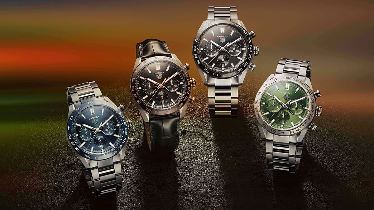  Shop Authentic Tag Heuer Carrera Chronograph Black Dial Silver Steel Strap Watch for Men - CBN2A1AA.BA0643 - Luxxuri