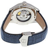  Shop Authentic Tag Heuer Carrera Calibre 5 Automatic Blue Dial Blue Leather Strap Watch for Men - WAR201E.FC6292 - Luxxuri