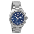 Tag Heuer Formula 1 Chronograph Blue Dial Silver Steel Strap Watch for Men - CAZ101K.BA0842