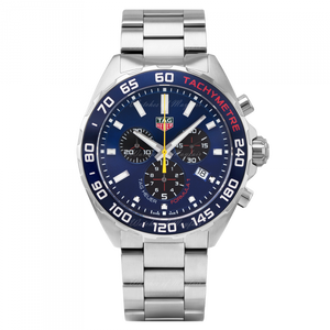  Shop Authentic Tag Heuer Formula 1 Aston Martin Red Bull Racing Blue Dial Silver Steel Strap Watch for Men - CAZ101AB.BA0842 - Luxxuri